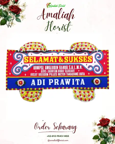 Papan Bunga Ucapan Selamat Putut Tawuluh