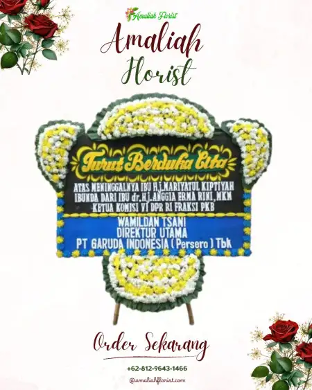 Papan Bunga Duka Putut Tawuluh