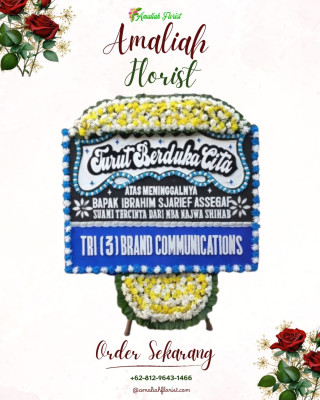 Papan Bunga Duka di Putut Tawuluh